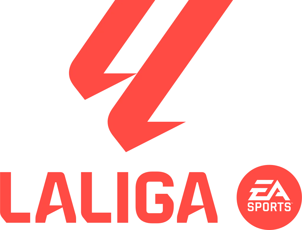 LaLiga logo, one of the overseas leagues on UK IPTV